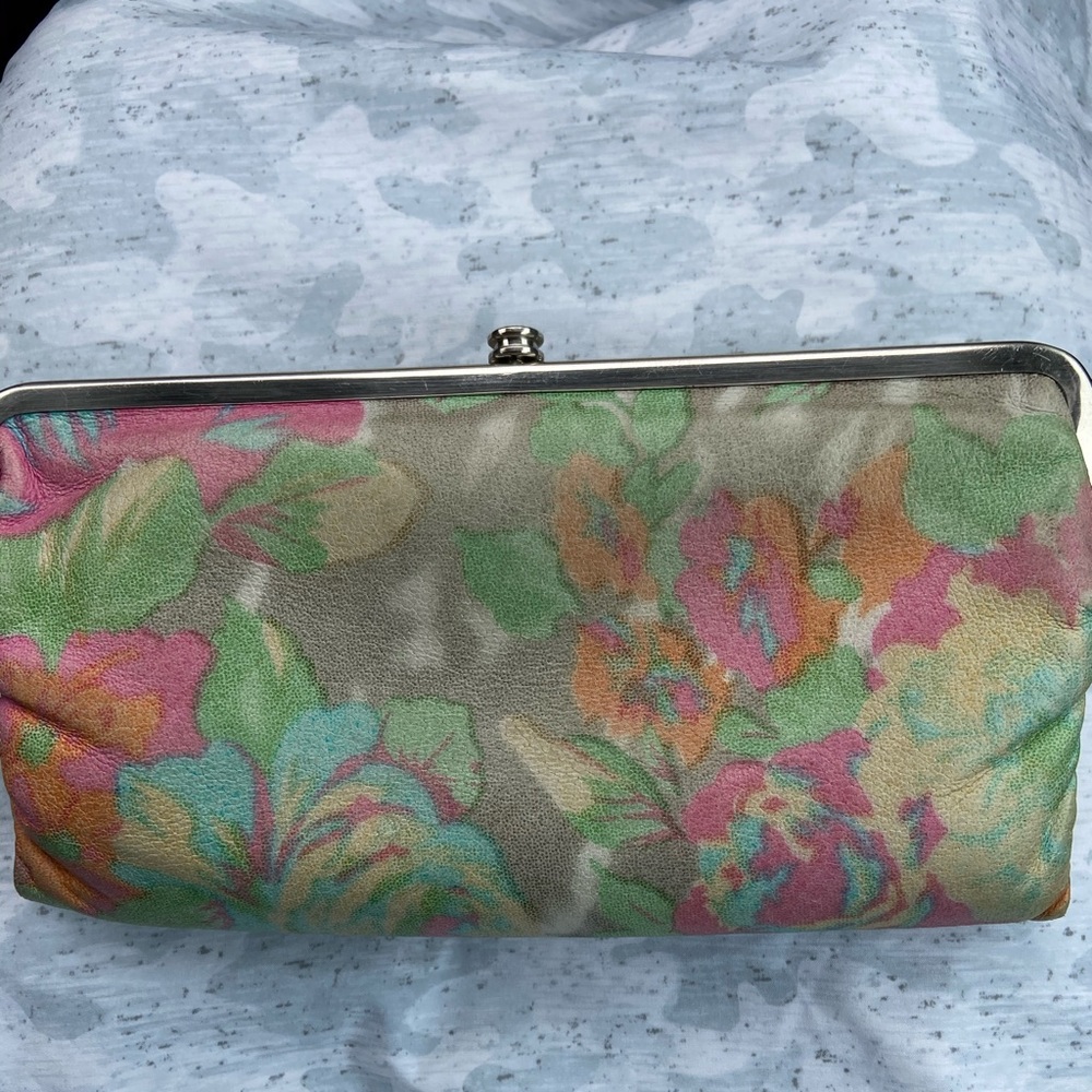 Floral Hobo Lauren Wallet